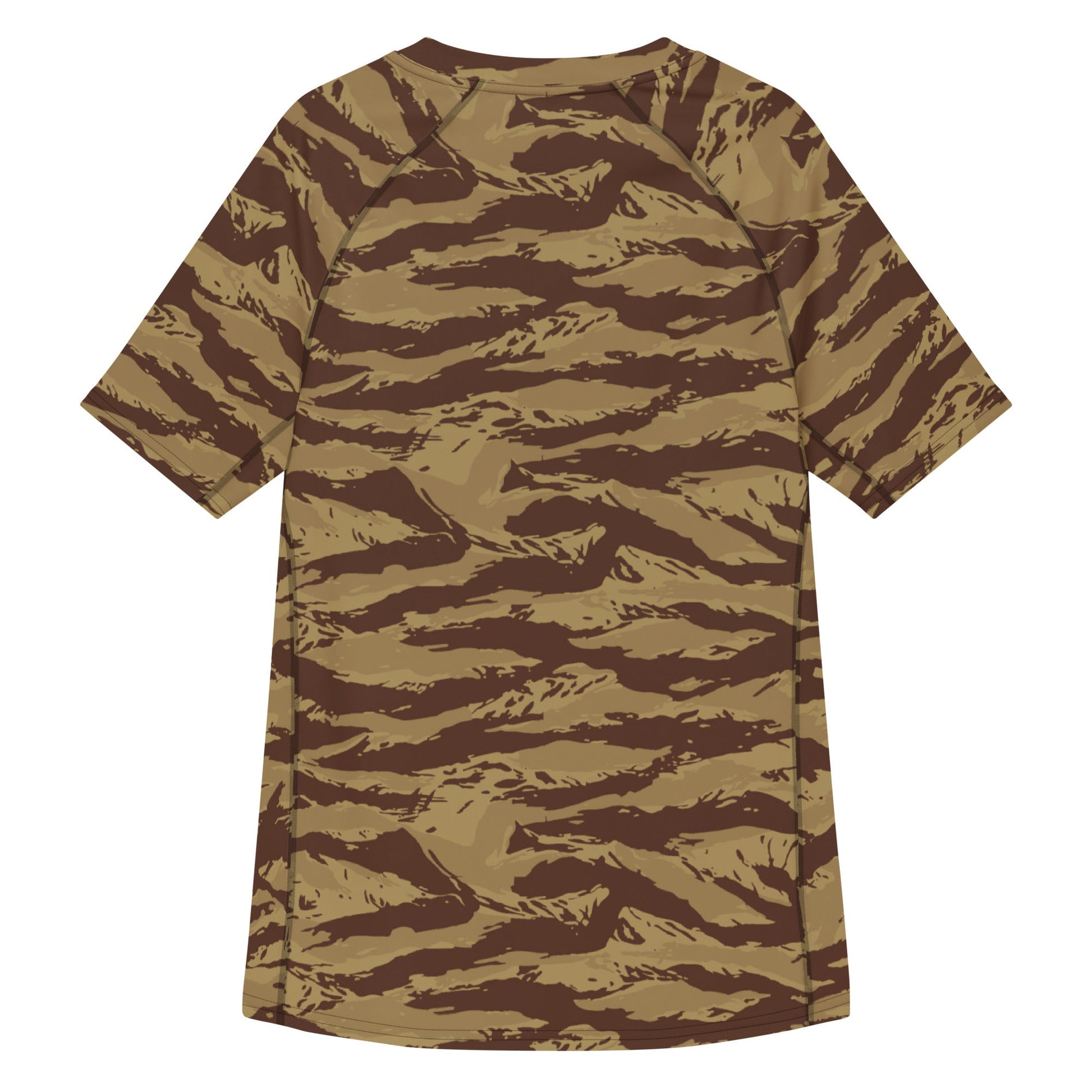 Greek Lizard Desert CAMO Mens Short-Sleeve Rash Guard - Short-sleeve Guards