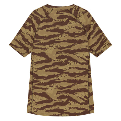 Greek Lizard Desert CAMO Mens Short-Sleeve Rash Guard - Short-sleeve Guards
