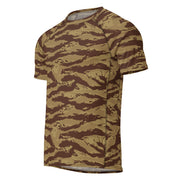 Lizard Greek Desert CAMO Mens Short-Sleeve Rash Guard - SS