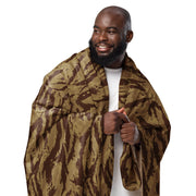 Lizard Greek Desert CAMO Sherpa Blanket