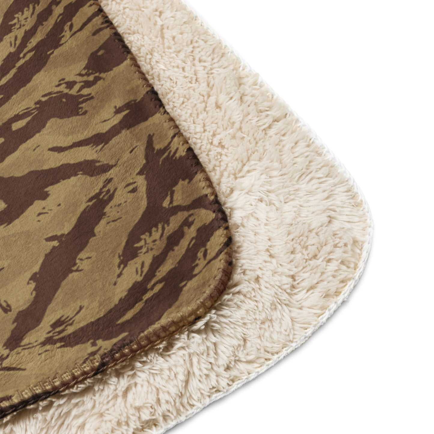 Greek Lizard Desert CAMO Sherpa blanket - Blankets