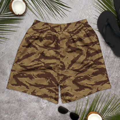 Greek Lizard Desert CAMO Unisex Athletic Long Shorts