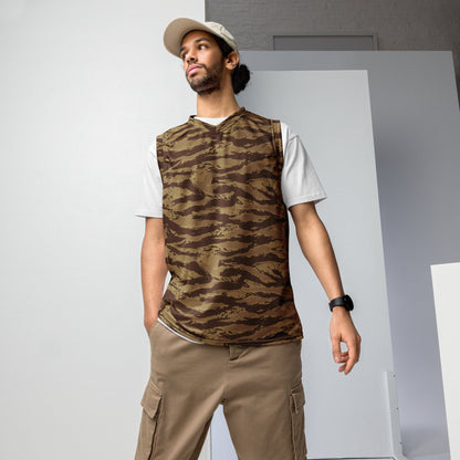 Greek Lizard Desert CAMO Unisex Basketball Jersey - 2XS