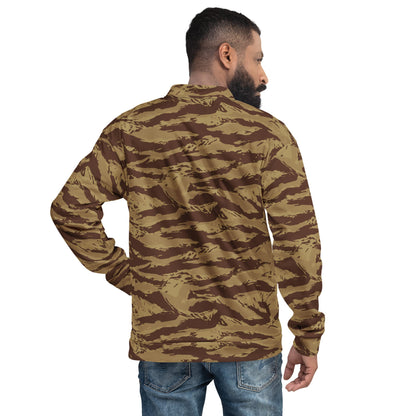 Greek Lizard Desert CAMO Unisex Bomber Jacket