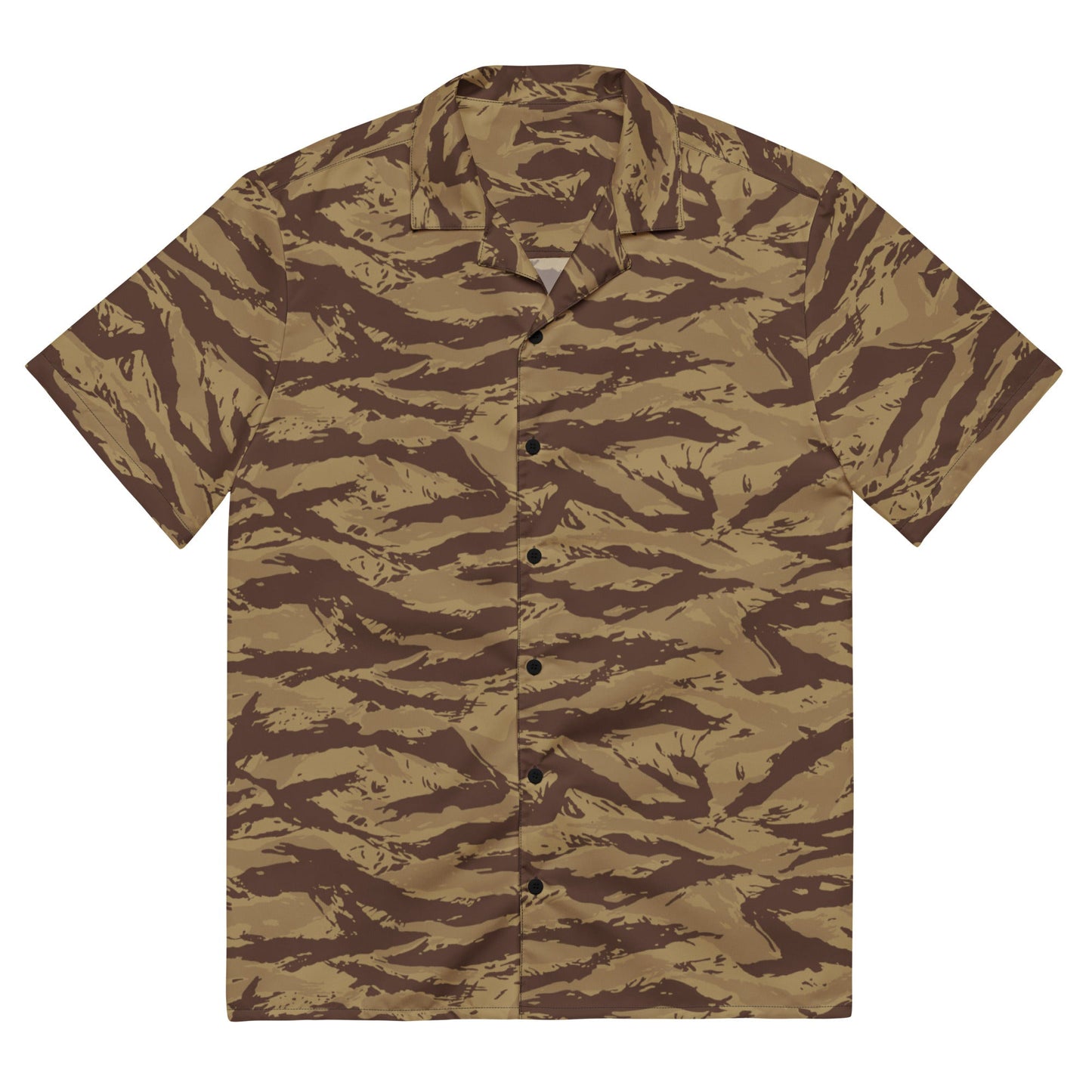 Greek Lizard Desert CAMO Unisex button shirt - 2XS - Button Shirts