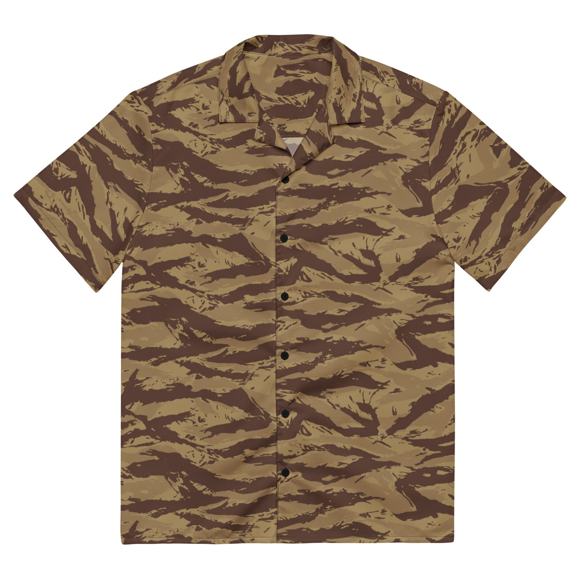 Greek Lizard Desert CAMO Unisex button shirt - 2XS - Button Shirts