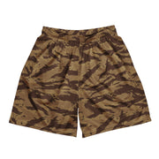 Lizard Greek Desert CAMO Unisex Mesh Shorts - 2XS