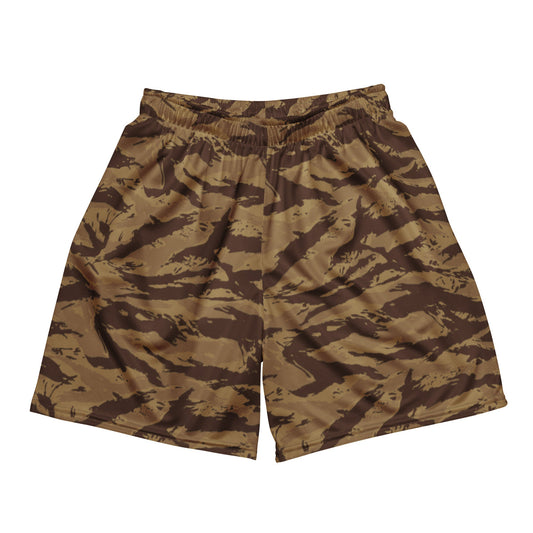 Greek Lizard Desert CAMO Unisex mesh shorts - 2XS - Mesh Shorts