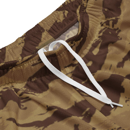 Greek Lizard Desert CAMO Unisex Mesh Shorts