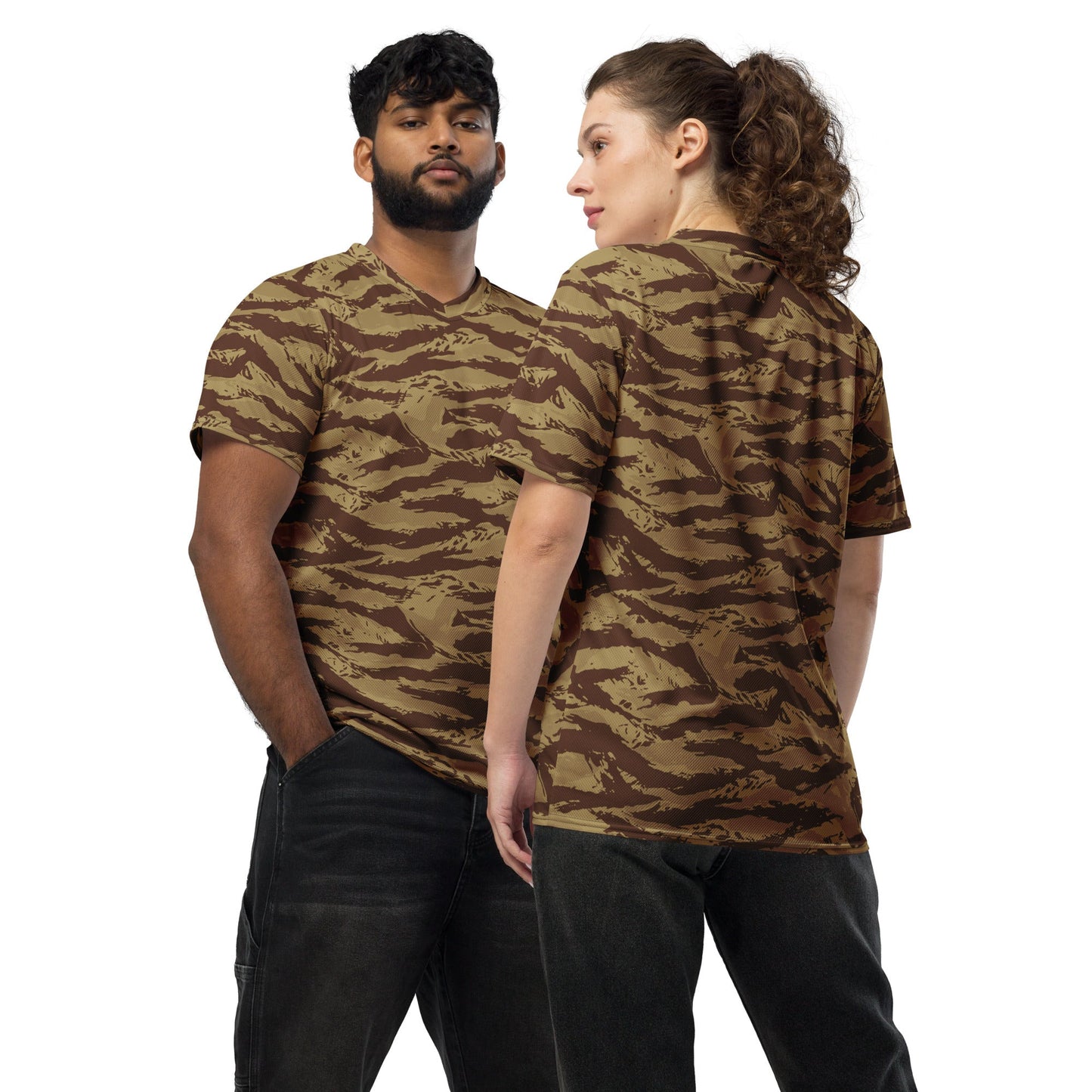 Greek Lizard Desert CAMO unisex sports jersey - 2XS - Sports Jerseys