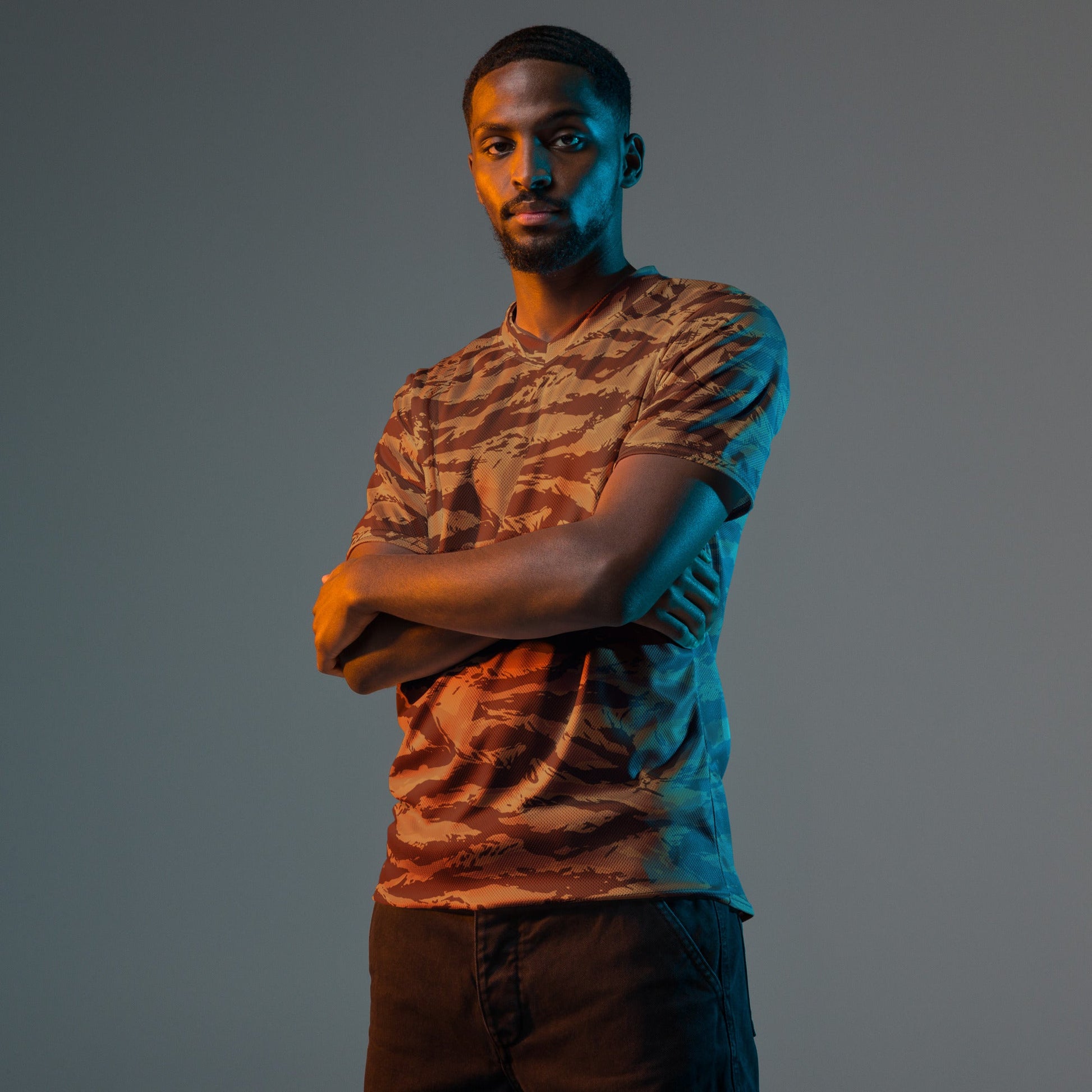 Greek Lizard Desert CAMO unisex sports jersey - Sports Jerseys