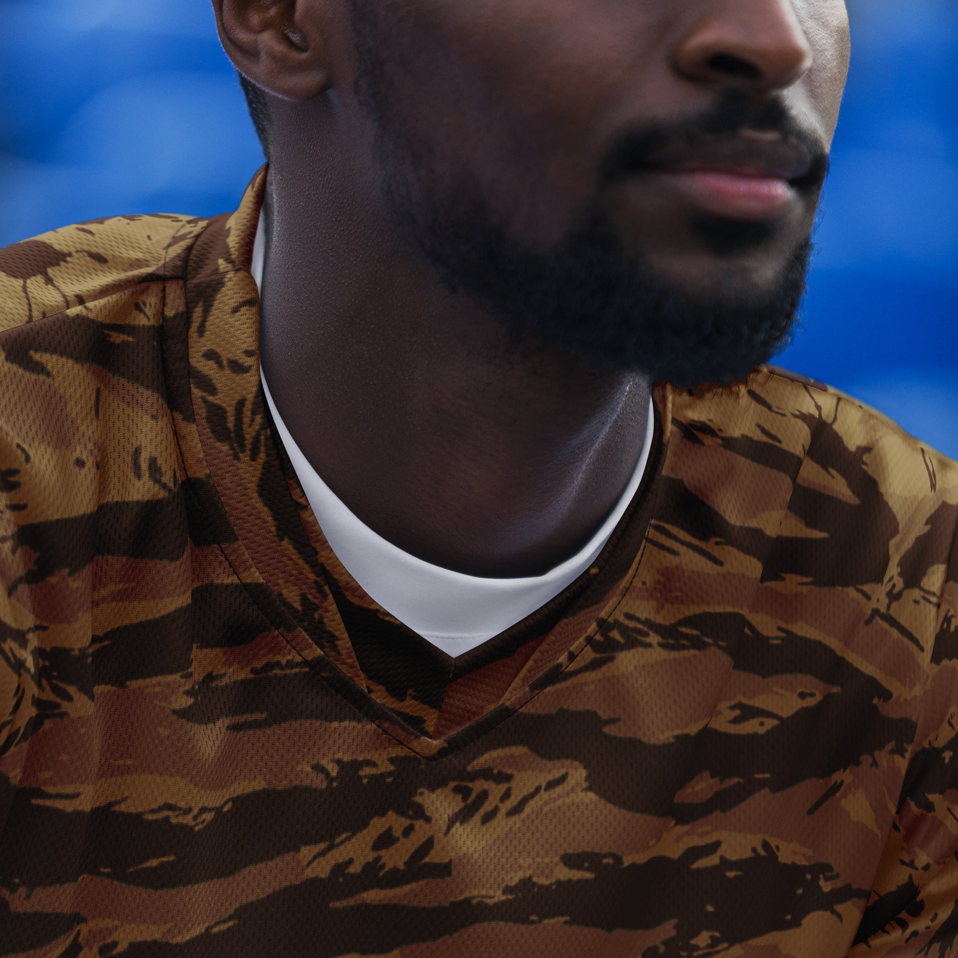 Greek Lizard Desert CAMO unisex sports jersey - Sports Jerseys