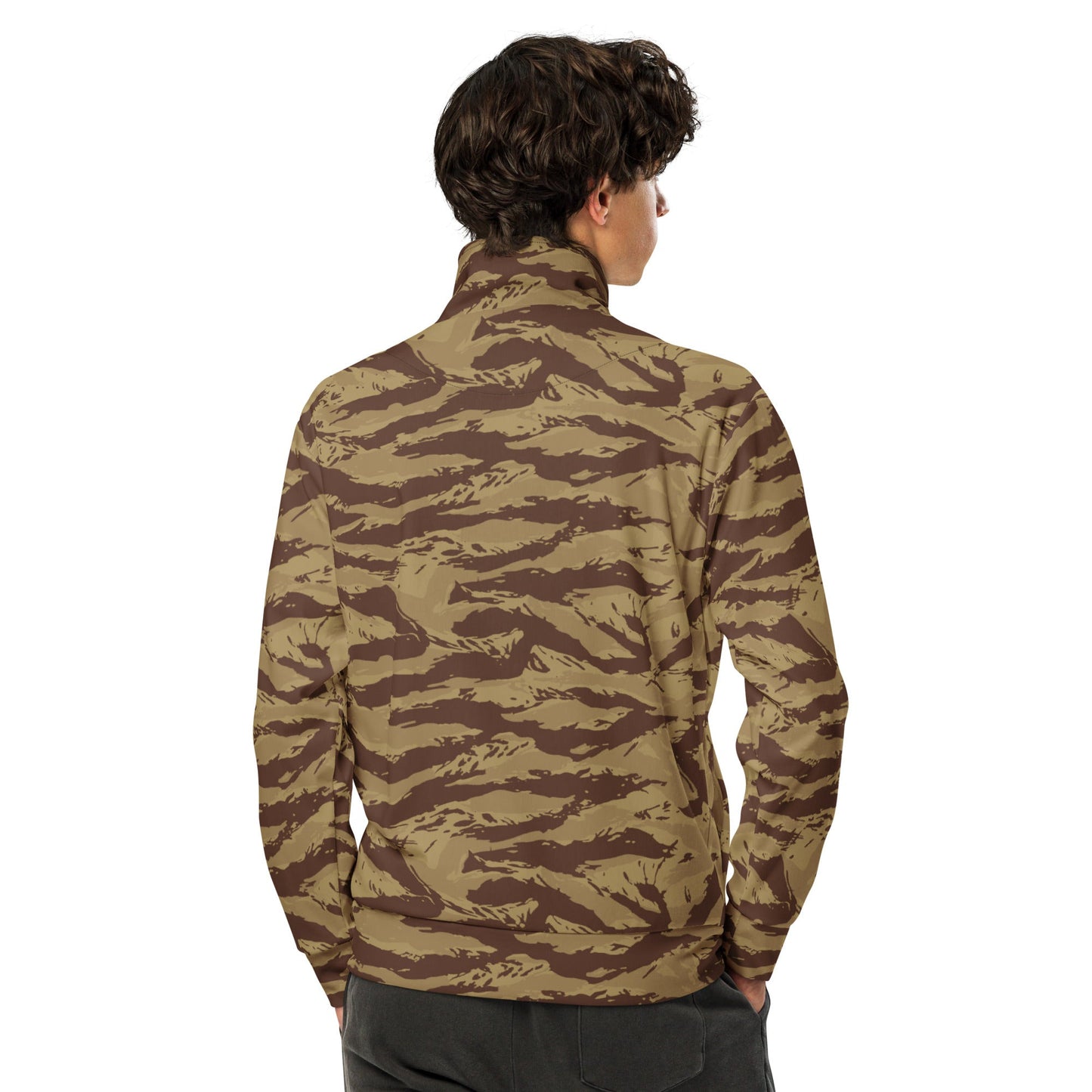 Greek Lizard Desert CAMO Unisex track jacket - Track Jackets