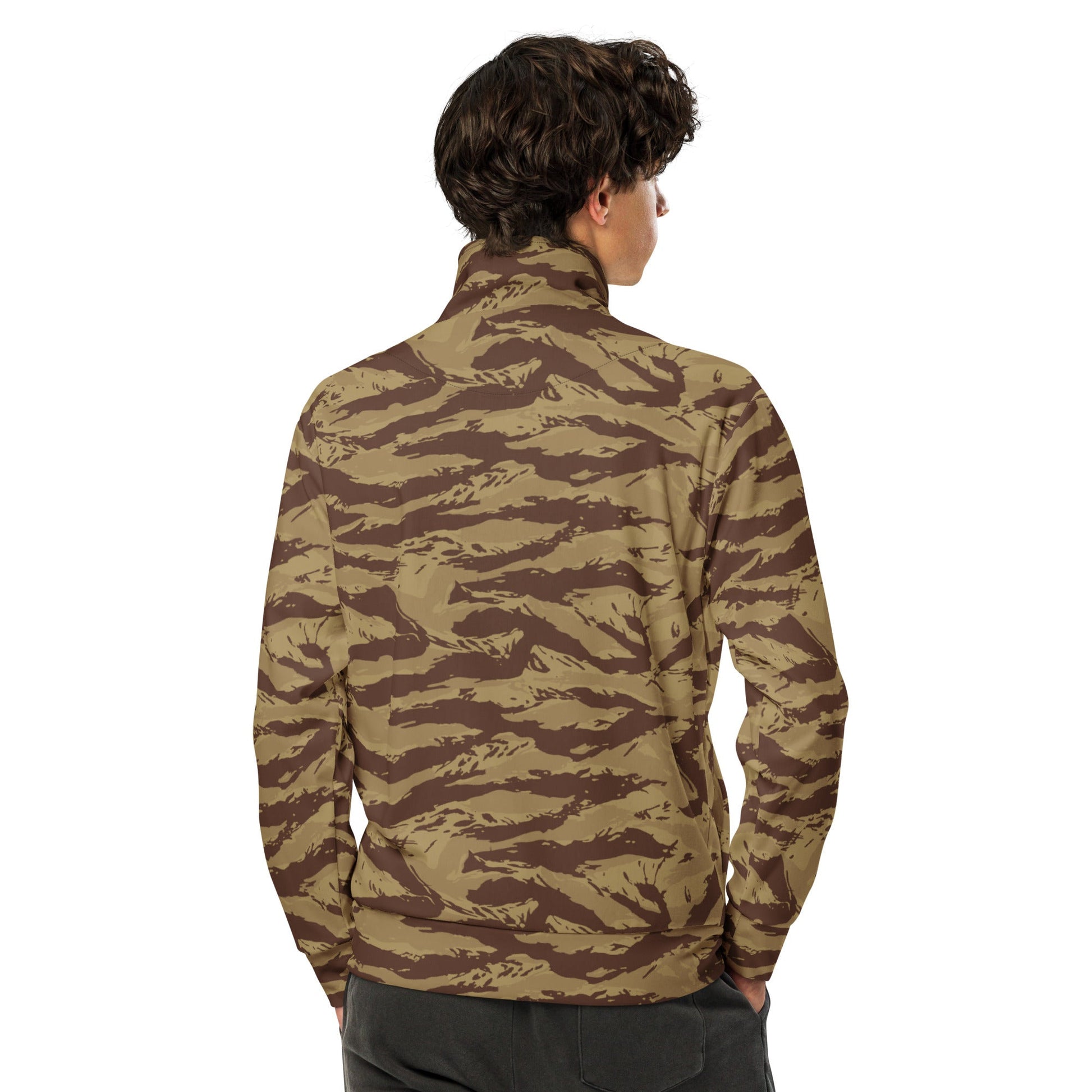 Greek Lizard Desert CAMO Unisex track jacket - Track Jackets