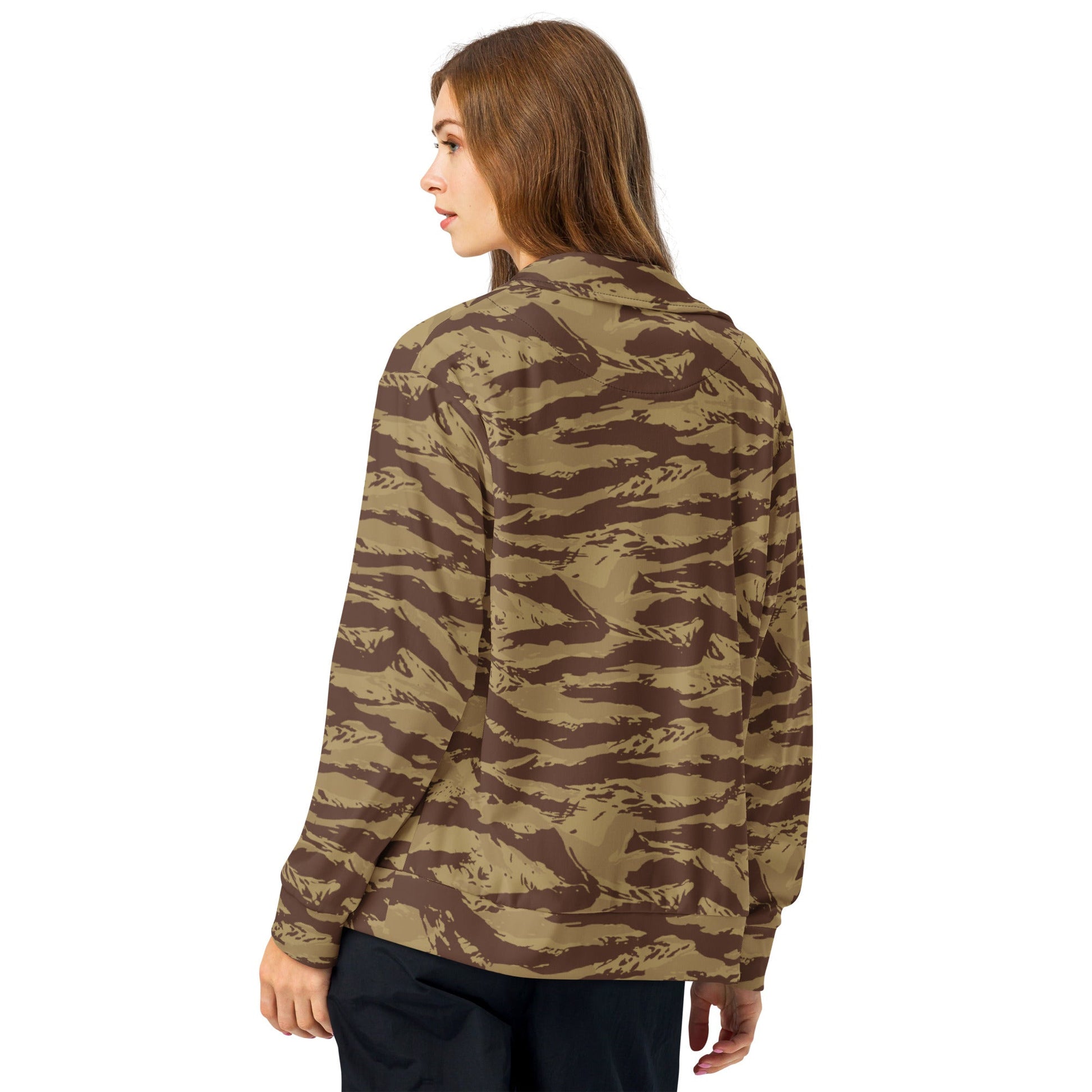 Greek Lizard Desert CAMO Unisex track jacket - Track Jackets