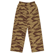 Lizard Greek Desert CAMO Unisex Wide-Leg Leisure Pants - 2XS