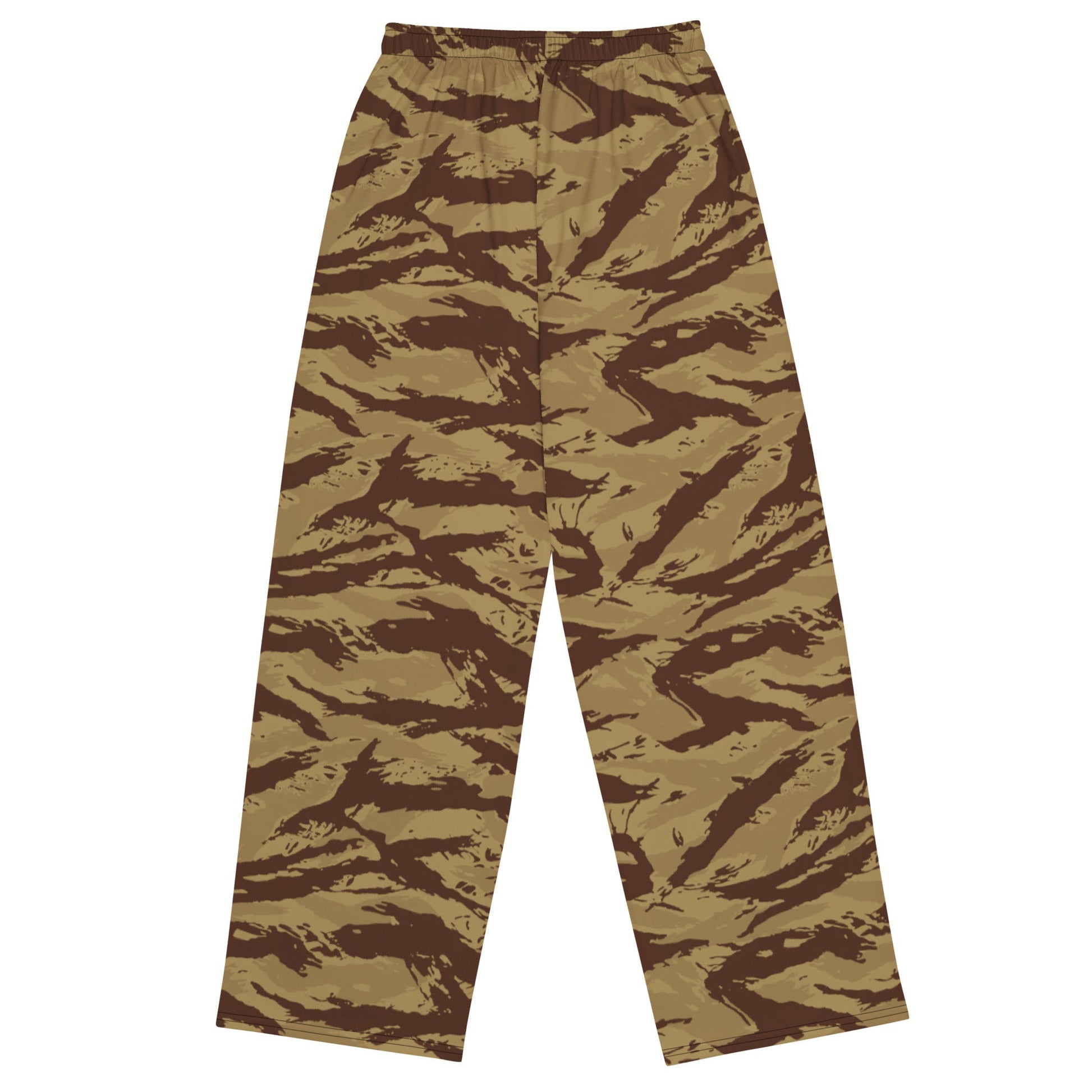 Greek Lizard Desert CAMO unisex wide-leg pants - Wide-leg Pants