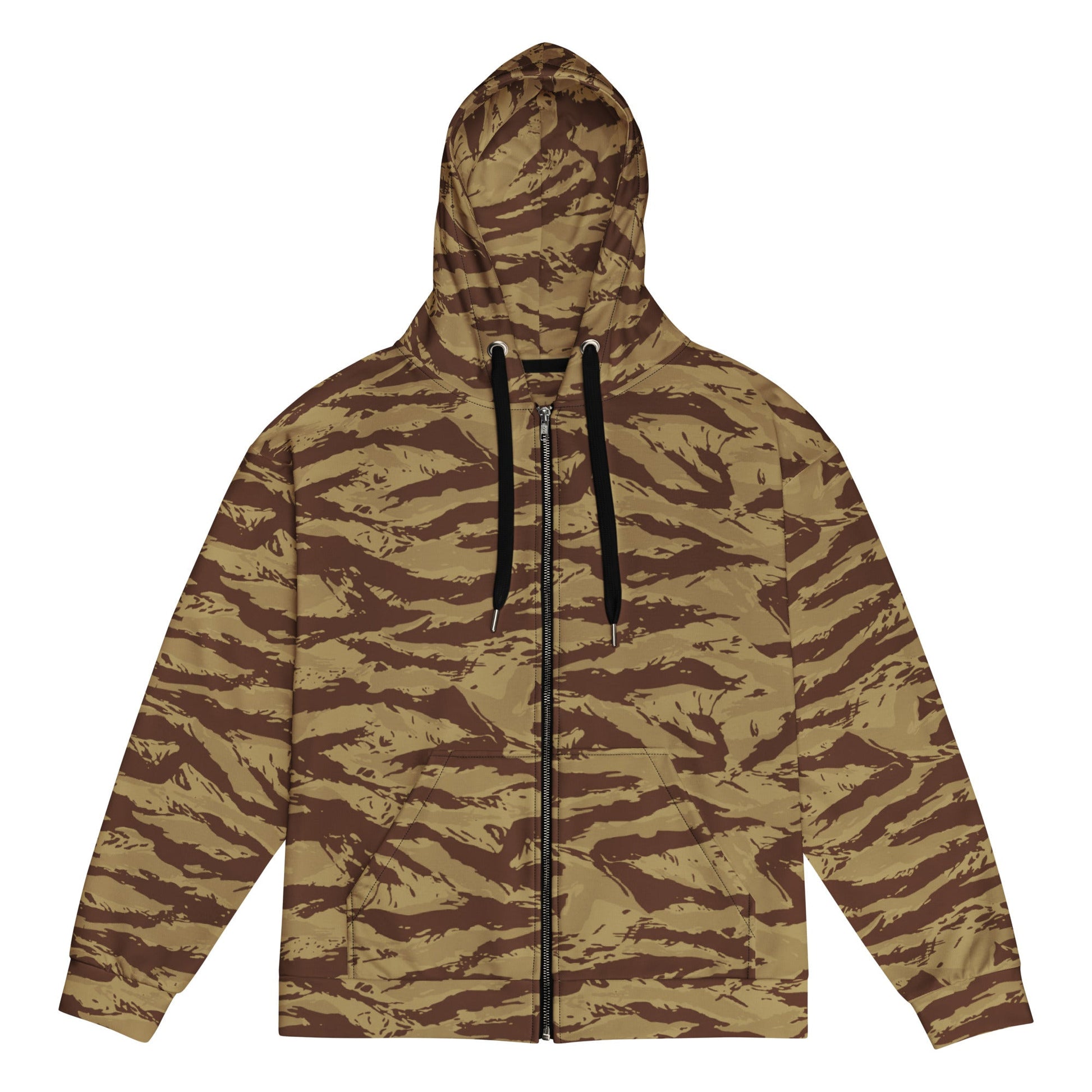 Greek Lizard Desert CAMO Unisex zip hoodie - 2XS - Zip Hoodies