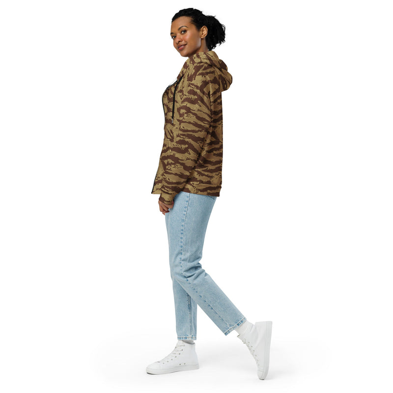 Lizard Greek Desert CAMO Unisex Zip Hoodie