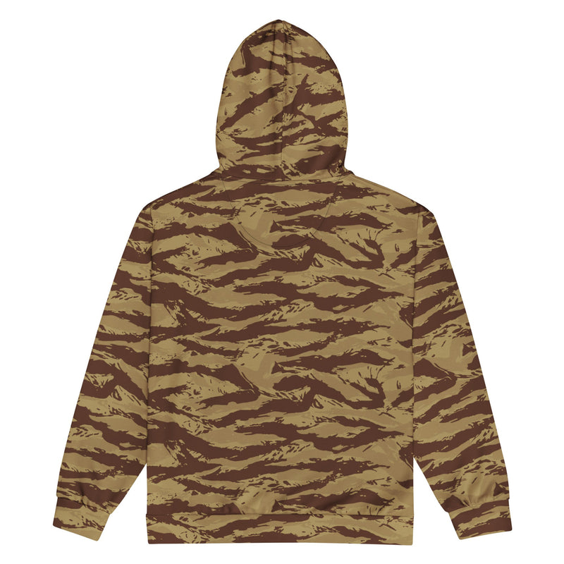 Lizard Greek Desert CAMO Unisex Zip Hoodie