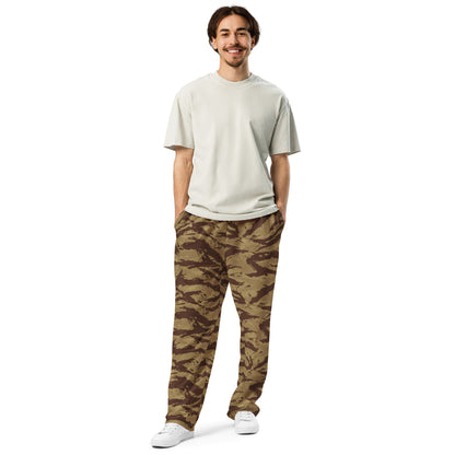Greek Lizard Desert CAMO Wide-leg joggers - Joggers