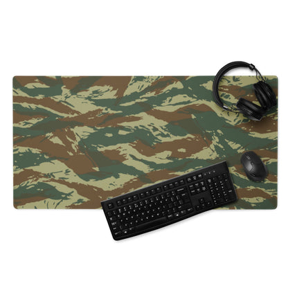 Greek Lizard CAMO Gaming mouse pad - 36″×18″ - Mouse Pad