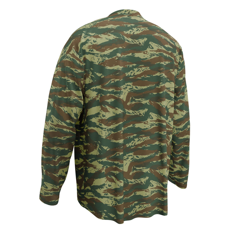 Lizard Greek Woodland CAMO Unisex Hockey Fan Jersey