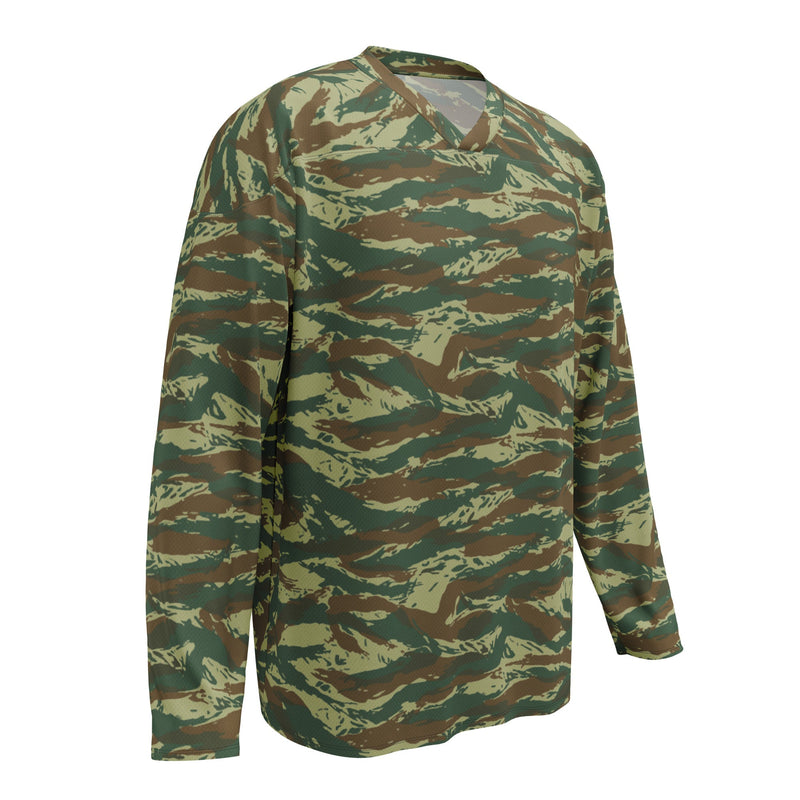 Lizard Greek Woodland CAMO Unisex Hockey Fan Jersey