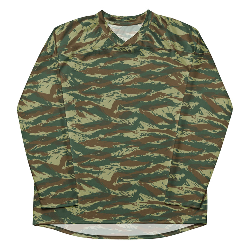 Lizard Greek Woodland CAMO Unisex Hockey Fan Jersey