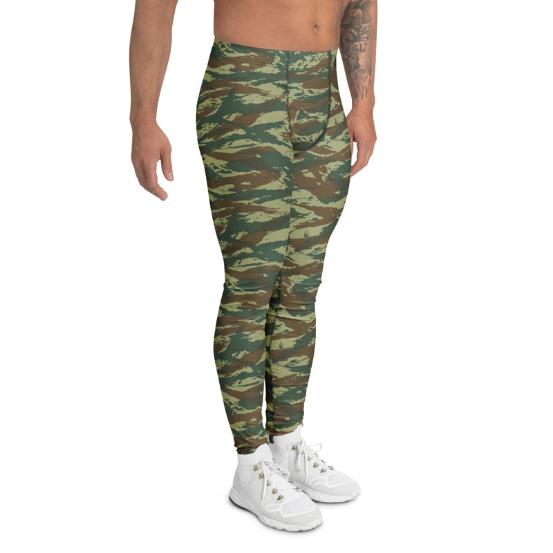 Lizard Greek Woodland CAMO Mens Leggings - Men