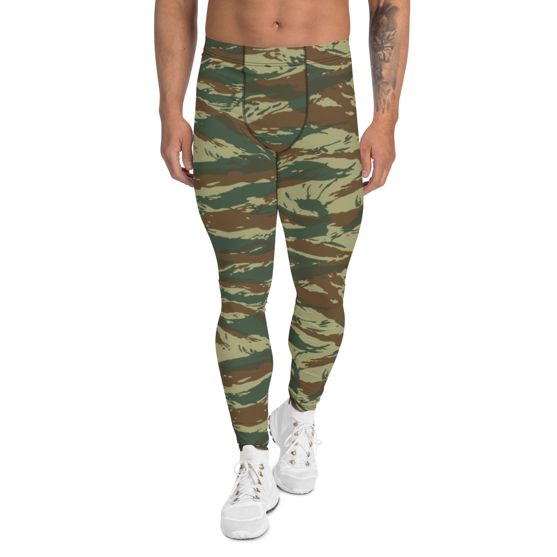 Greek Lizard CAMO Men’s Leggings - XS - Mens