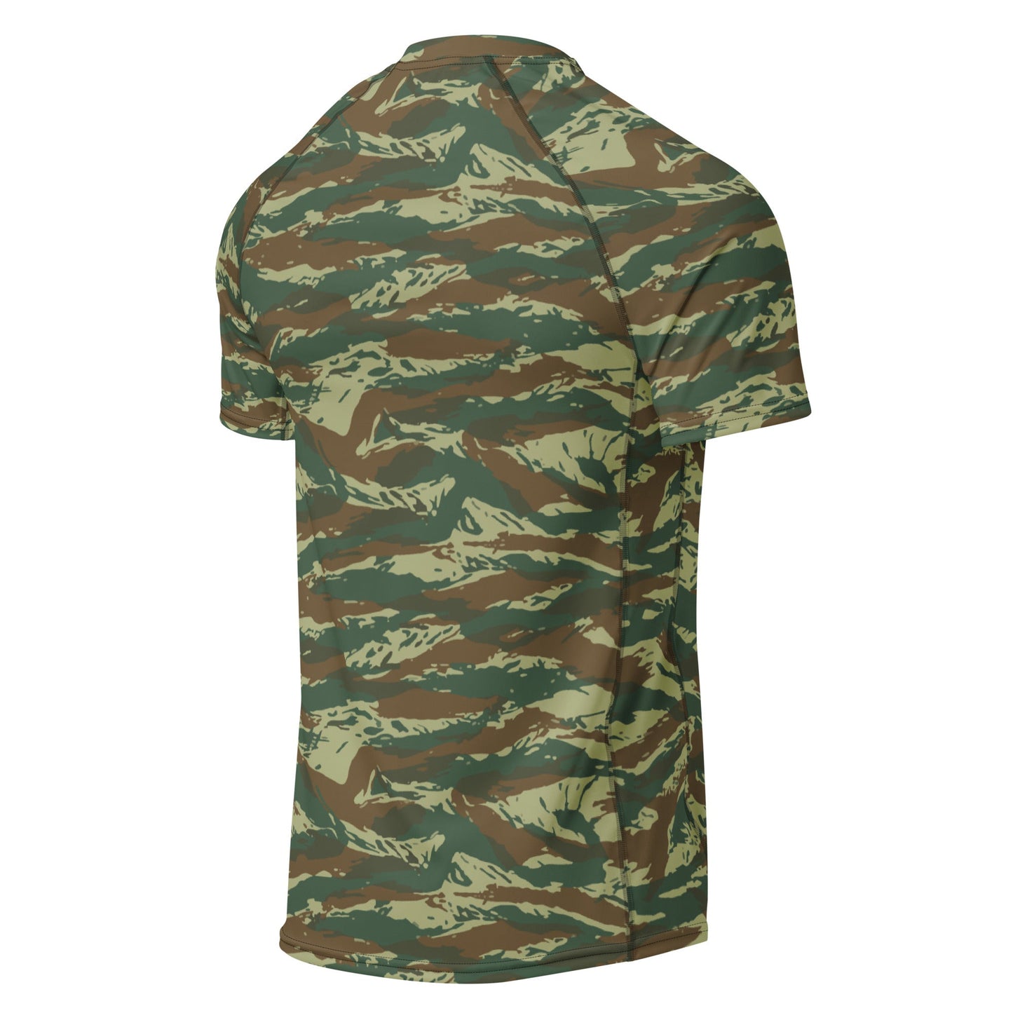 Greek Lizard CAMO Mens Short-Sleeve Rash Guard