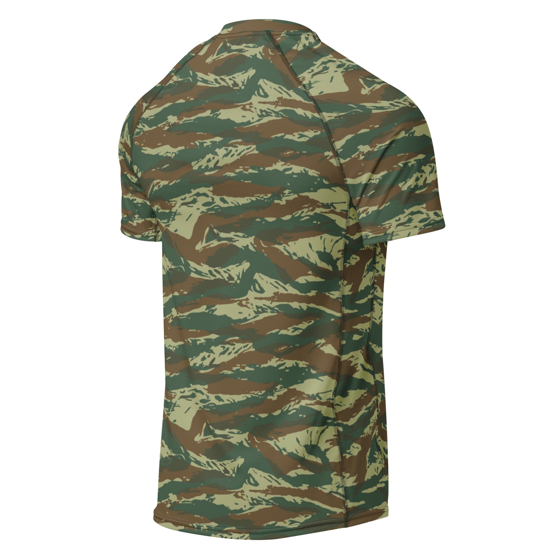 Greek Lizard CAMO Mens Short-Sleeve Rash Guard