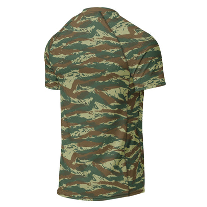 Greek Lizard CAMO Mens Short-Sleeve Rash Guard