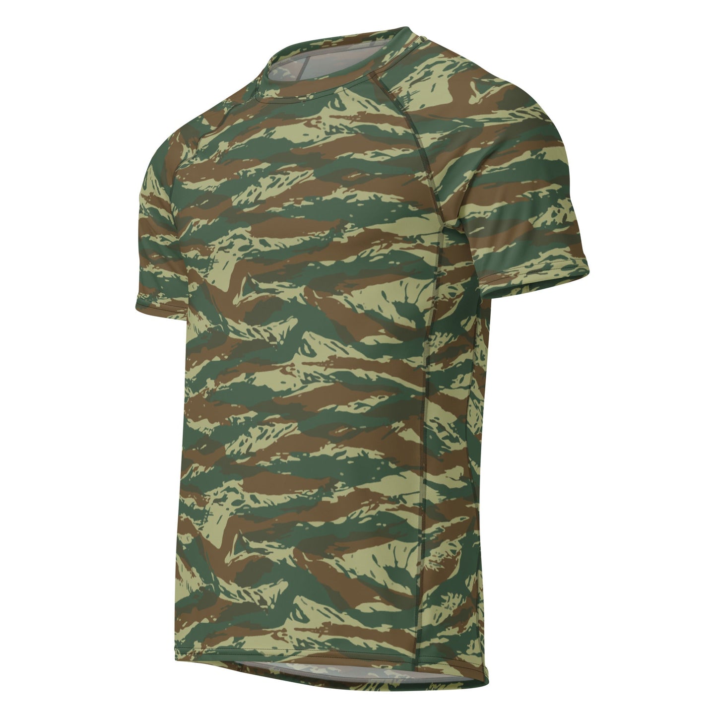 Greek Lizard CAMO Mens Short-Sleeve Rash Guard