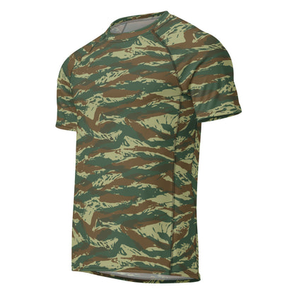 Greek Lizard CAMO Mens Short-Sleeve Rash Guard