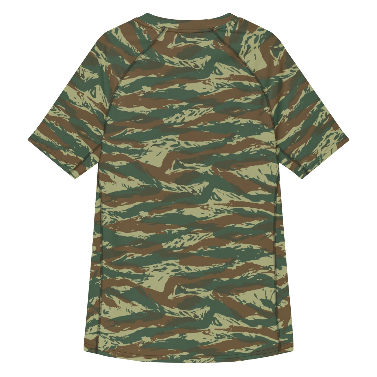 Greek Lizard CAMO Mens Short-Sleeve Rash Guard