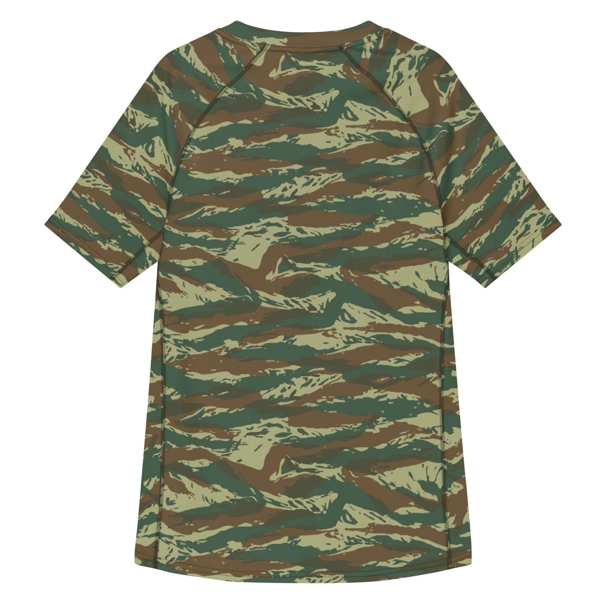 Greek Lizard CAMO Mens Short-Sleeve Rash Guard