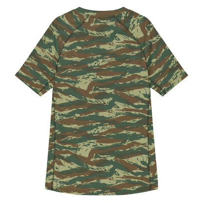 Greek Lizard CAMO Mens Short-Sleeve Rash Guard