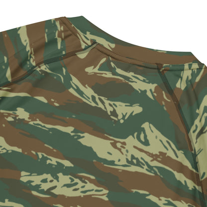 Greek Lizard CAMO Mens Short-Sleeve Rash Guard