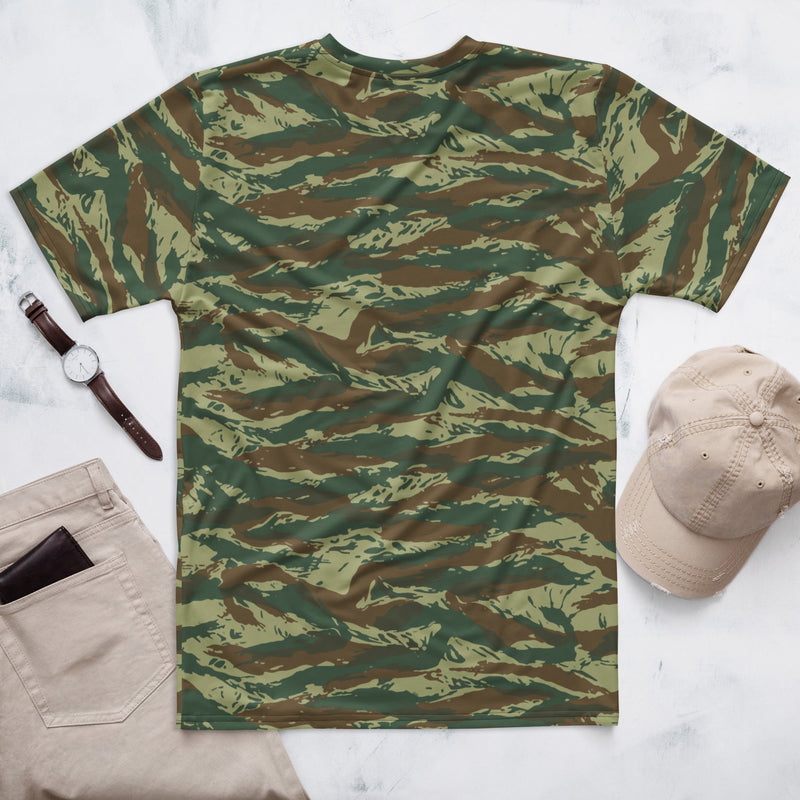Lizard Greek Woodland CAMO Mens T-Shirt