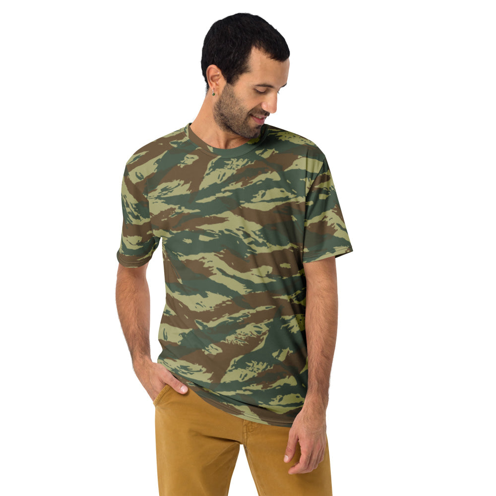 Greek Lizard CAMO Men’s t-shirt - Mens T-Shirt