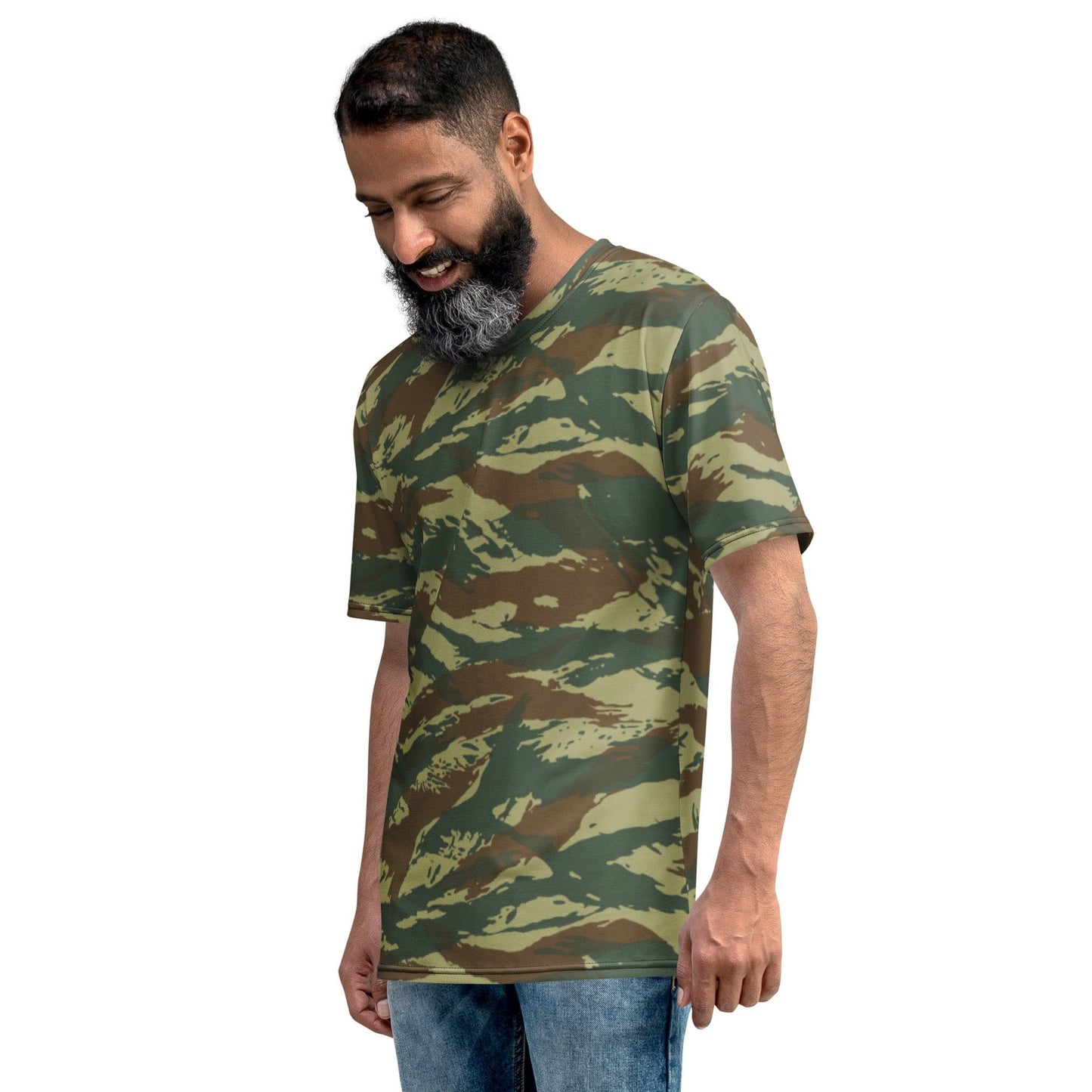 Greek Lizard CAMO Men’s t-shirt - Mens T-Shirt