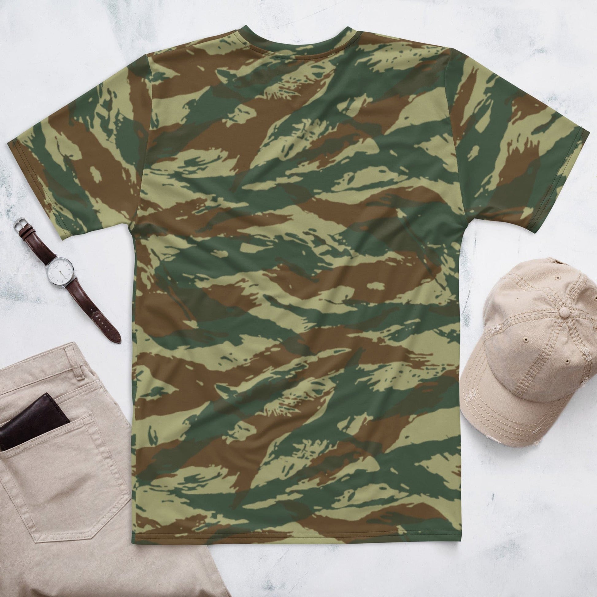 Greek Lizard CAMO Men’s t-shirt - Mens T-Shirt