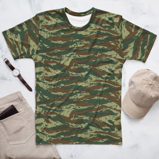 Lizard Greek Woodland CAMO Mens T-Shirt - XS