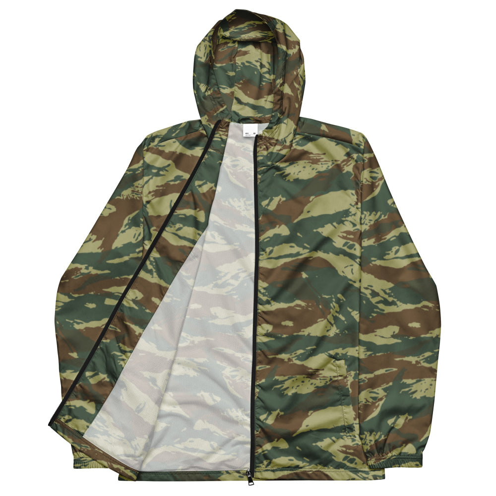 Greek Lizard CAMO Men’s windbreaker - Mens Windbreaker