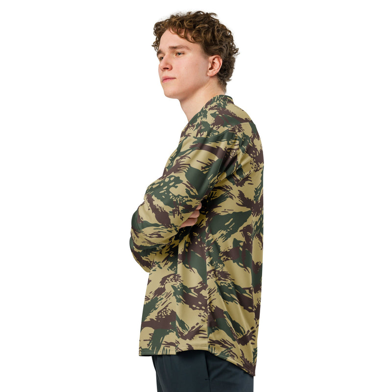 Lizard Greek Naval Special Warfare CAMO Unisex Hockey Fan Jersey - 2XS