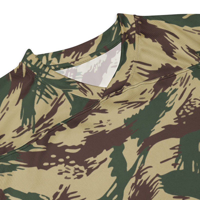 Lizard Greek Naval Special Warfare CAMO Unisex Hockey Fan Jersey