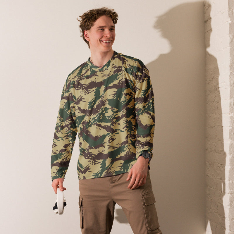 Lizard Greek Naval Special Warfare CAMO Unisex Hockey Fan Jersey