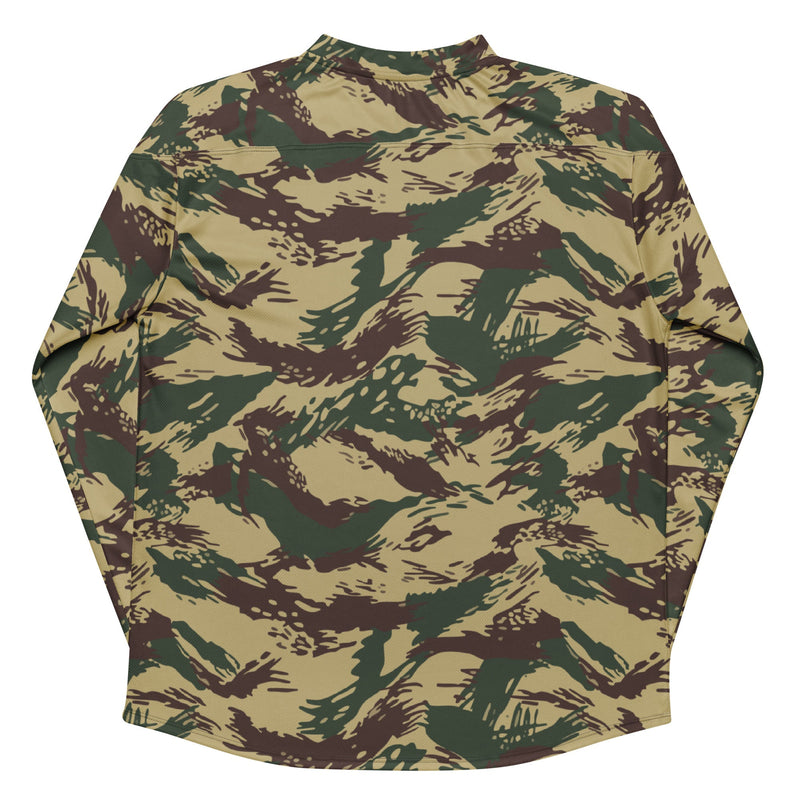 Lizard Greek Naval Special Warfare CAMO Unisex Hockey Fan Jersey